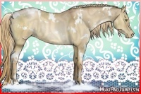 Horse Color:White Spotted Liver Red Dun Pearl Rabicano