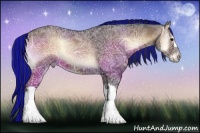 Horse Color:Painted Brown Ice Onyx 