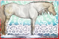 Horse Color:White Spotted Liver Red Dun Pearl Rabicano 