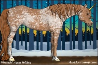 Horse Color:Chestnut Ice Sabino 