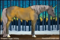 Horse Color:Silver Black 
