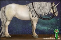 Horse Color:Chocolate Palomino Roan Pearl 