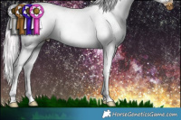 Horse Color:Watercolor Silver Sable Champagne Ice Splash Leopard 