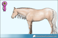 Horse Color:Silver Sable Champagne Pearl