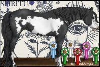 Horse Color:Black Frame