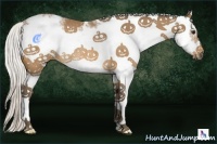 Horse Color:Silver Buckskin Sabino Splash Frame Rabicano
