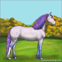 Horse Color:Watercolor Buckskin Ice Dun 