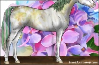 Horse Color:Painted Nacre White Spotted Silver Brown Onyx Splash 