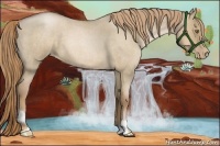 Horse Color:Liver Red Dun Roan Pearl Brindle