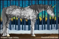 Horse Color:Black Ice Sabino Appaloosa 