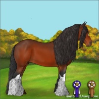 Horse Color:Brown 