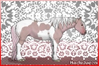 Horse Color:Watercolor Silver Grullo Tobiano 