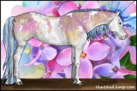 Horse Color:Painted White Spotted Chocolate Palomino Onyx Splash