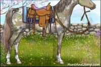 Horse Color:White Spotted Chocolate Palomino Dun Brindle