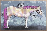 Horse Color:Painted Nacre Chocolate Palomino Ice Pearl Onyx Sabino Tobiano Rabicano 