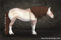 Horse Color:Brown Ice Pearl Onyx 