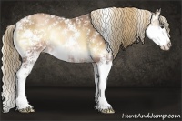 Horse Color:Liver Red Onyx Pearl Sabino Rabicano