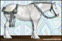 Horse Color:Platinum White Spotted Silver Classic Cream Champagne Dun Splash 