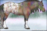 Horse Color:Nacre Brown Ice 