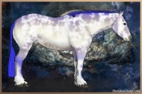 Horse Color:Watercolor Bay Ice Onyx 