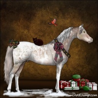 Horse Color:White Spotted Silver Brown Ice Dun Mushroom Tobiano Rabicano Brindle 