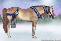 Horse Color:Nacre Red Onyx