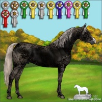 Horse Color:Silver Grullo Ice 