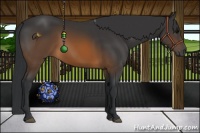 Horse Color:Brown 
