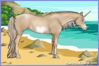 Horse Color:Chocolate Palomino Pearl Sabino Frame  and Chocolate Palomino Pearl Sabino Frame Rabicano 