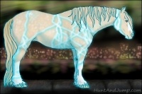 Horse Color:Thunderstruck Perlino Varnish 