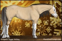 Horse Color:Buckskin Dun Splash Rabicano