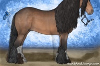 Horse Color:Brown 