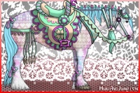 Horse Color:Watercolor Bay Sabino 