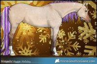 Horse Color:Painted Silver Brown Dun 