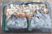 Horse Color:Watercolor Bay Ice 