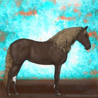 Horse Color:Liver Chestnut 