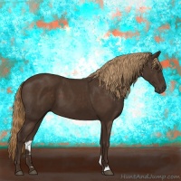Horse Color:Liver Chestnut 