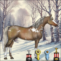 Horse Color:Gray White Spotted Liver Red Dun Mushroom