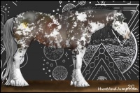 Horse Color:Brown Sabino Rabicano 