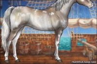 Horse Color:White Spotted Liver Red Onyx Pearl Mushroom Rabicano