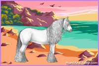 Horse Color:Black Sabino Splash Frame Appaloosa Rabicano 