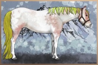 Horse Color:Painted Watercolor Chocolate Palomino Roan Onyx Tobiano 