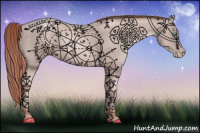 Horse Color:Gray Perlino 