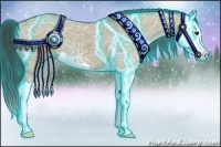 Horse Color:Thunderstruck Smoky Grullo Ice Splash 