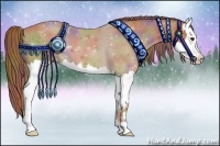 Horse Color:Nacre Chestnut Splash