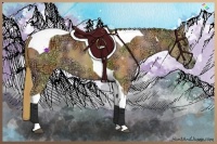 Horse Color:Nacre Chestnut Ice Tobiano 