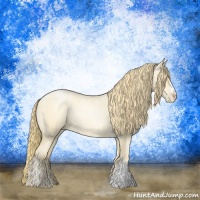 Horse Color:Buckskin Roan Pearl and Buckskin Roan Pearl