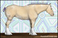 Horse Color:Gold Cream Champagne Ice 