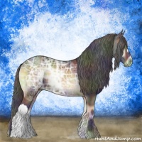 Horse Color:Nacre Brown Ice Onyx 