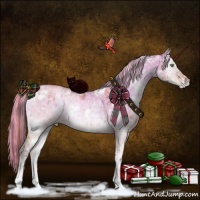 Horse Color:Painted Plaid  White Spotted Brown Ice Pearl Onyx Sabino Rabicano Brindle 
